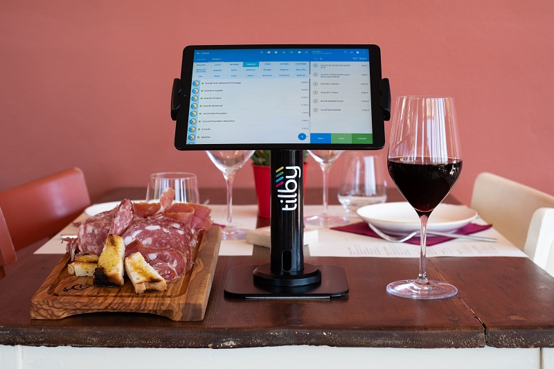 Il punto cassa Tilby adottato da Frescobaldi